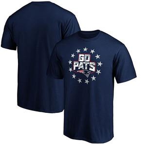 Футболка мужская Fanatics Branded New England Patriots Hometown Collection Go Pats Unbranded