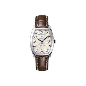 Evidenza L2.642.4.73.4 LONGINES, коричневый strap