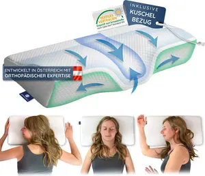 Ортопедическая подушка для сна SIMPUREA Шиншилла simpurea