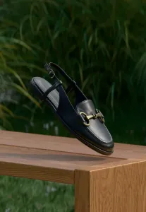 Балетки alva с открытой пяткой Marc O'Polo, Black