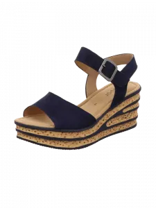 Сандалии на плоской подошве Gabor Sandaletten, цвет bluette