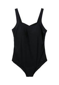 Купальник с декоративным вырезом на спине sheego, черный