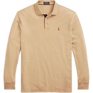 Полузип свитер Polo Ralph Lauren, светло-коричневый