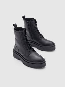 Ботильоны на шнуровке EDITED Rufina, черный