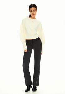 Брюки Bershka LOW-RISE , Grey