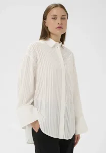 Блузка slbianca ls с пуговицами Soaked In Luxury, Broken White