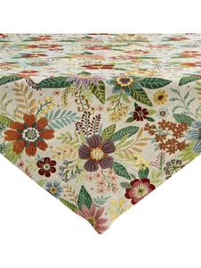 Erwin Müller Жаккардовая скатерть из смесовой хлопчатобумажной ткани, выполненная из натуральных и разноцветных материалов