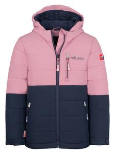 Лыжная куртка Trollkids Ski-/ Snowboardjacke Hemsedal, цвет Rosa/Dunkelblau