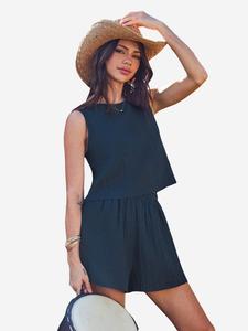 Cupshe Топ 'CAA14B4E004UU' в цвете Navy