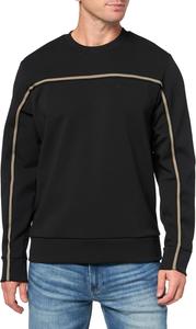 Мужской свитер Hugo Boss Salbo 1 с круглым вырезом, черный оттенок