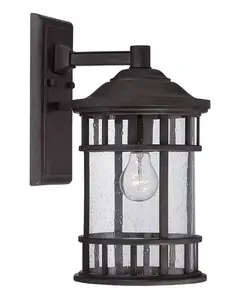 Настенный светильник-контейнер для современных внутренних и наружных пространств Slickblue, black