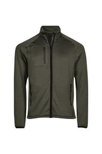 Флисовая куртка стрейч TEE JAYS, зеленый