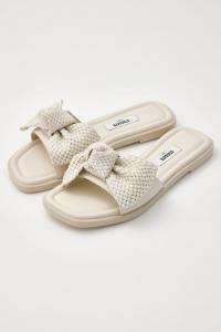 Большие ленточные атласные ленты с переплетением нитей