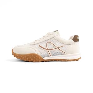 Wahaha Женские низкие повседневные туфли с амортизацией, поддержкой, увеличенной высотой, устойчивостью к истиранию, легкие и дышащие, бежево-коричневые, цвет Beige Brown