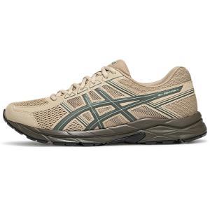 ASICS Гелевые беговые кроссовки Gel Contend 4 Low Top мужские коричневые с зеленым, цвет Brown/Green