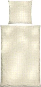 Постельное белье Кронах" бежевый 1х 155х220 см + 1х 80х80 см" Erwin Müller