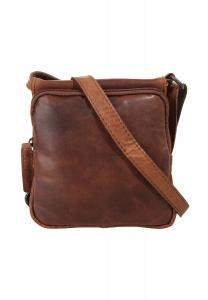 Сумка через плечо, натуральная кожа SPIKES & SPARROW, цвет Cognac