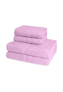 Набор полотенец Ross Cashmere Feeling, 4 штук, лиловый