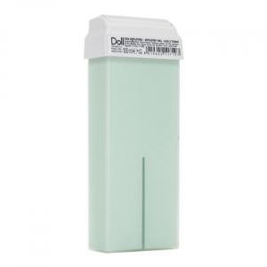 Депиляционный воск с алоэ и титаном с роликовым аппликатором Doll, 100 мл