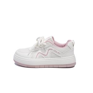 Амортизирующие и дышащие низкие скейтерские кроссовки Women's RENBEN, персиковый