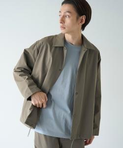 Куртка из эластичного нейлона Stretch Tech эластичный, водоотталкивающий, износостойкий, с защитой от УФ-излучения Coen, цвет Olive