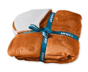 Одеяло KARAT Glory, 150x2x200 см цвет braun/weiß