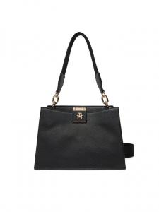 Сумка Tommy Hilfiger Th Her Med Satchel AW0AW17722 Schwarz