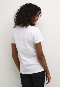 Футболки с принтом SANDRA Kaffe, белый