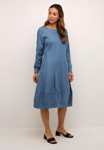 Джинсовое платье темно-синего цвета Cuarpa Antoinett Culture, синий