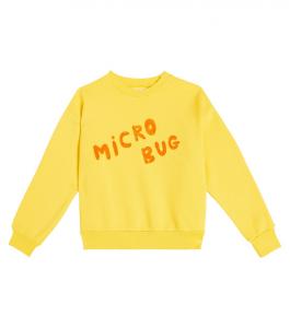 Толстовка из хлопка с принтом медведя The Animals Observatory, желтый