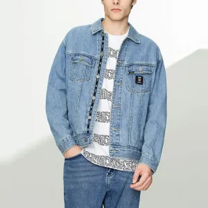 Lee Куртка Keith Haring, мужская, светло-голубая