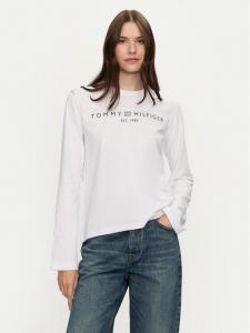 Блузка regular fit Logo WW0WW43620 Tommy Hilfiger, белый