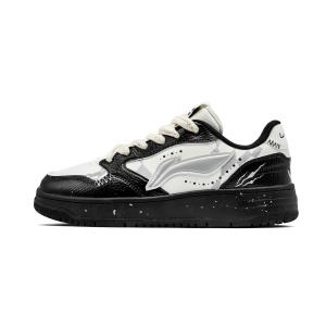 Мужские низкие кроссовки для скейтбординга Tianji с мягкой амортизацией и износостойкостью LINING, белый