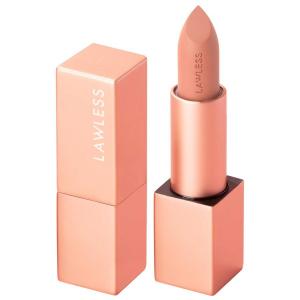 Забудьте о филлерах! Увеличивающая объем губ и разглаживающая морщины сатиновая кремовая помада. LAWLESS, 0.1 oz /3.7 g, Fawn