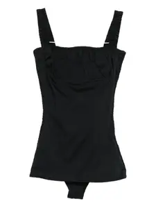 Боди с квадратным вырезом Gimaguas, черный