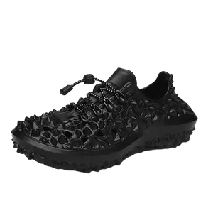 Lin Feng Клоги мужские черные, цвет Black