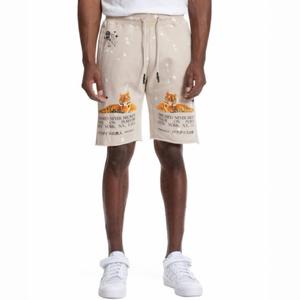 Кошачьи шорты цвета овсянки Prps, цвет oatmeal