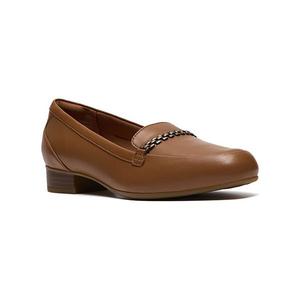 Женские кожаные лоферы Juliet mia Clarks, Tan Leather