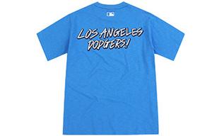 MLB Футболка унисекс синяя