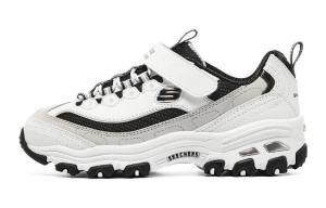 Кроссовки детские серии D"LITES GS Low-top белые/черные Skechers
