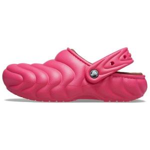 Классические сабо с подкладкой Overpuff Dragon Fruit Crocs, розовый
