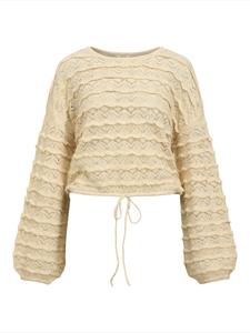 Свитер OBJECT OBJKristel, песочный