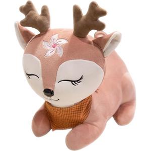 Плюшевая игрушка олененок, плюшевая кукла, высота 30 см Mr. Toy, оранжевый