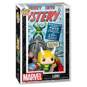 Эксклюзивная фигурка Funko Marvel Локи с обложки комикса, мультиколор