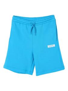 Хлопковые шорты MSGM Kids