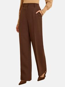 Love & roses Штаны плиссе Regular в цвете Chocolate