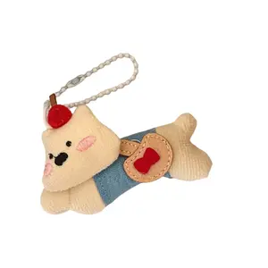 Плюшевый кулон в виде мультяшного щенка медвежонка высота около 6,7 см/7 см CHUNTUSHU