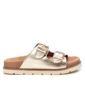 Женские удобные сандалии в золотом цвете Xti