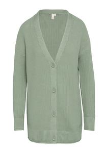 Вязаный кардиган QS, зеленый
