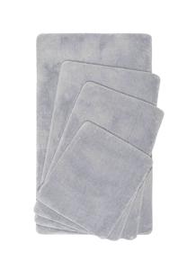 WECOHome | Коврик для ванной > Йорис < | Ворс: 100% полиэстер | Высота: 20 мм | Оптика: Уни Weconhome, цвет Hellgrau